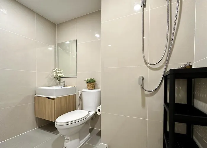 Apartment Serene Tropical 1br - Ultra Fast Wifi - Sathorn