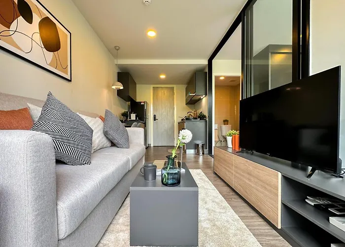 Serene Tropical 1br - Ultra Fast Wifi - Sathorn Apartment