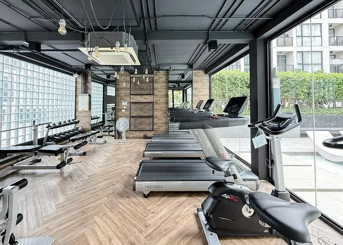 Apartment Serene Tropical 1br - Ultra Fast Wifi - Sathorn